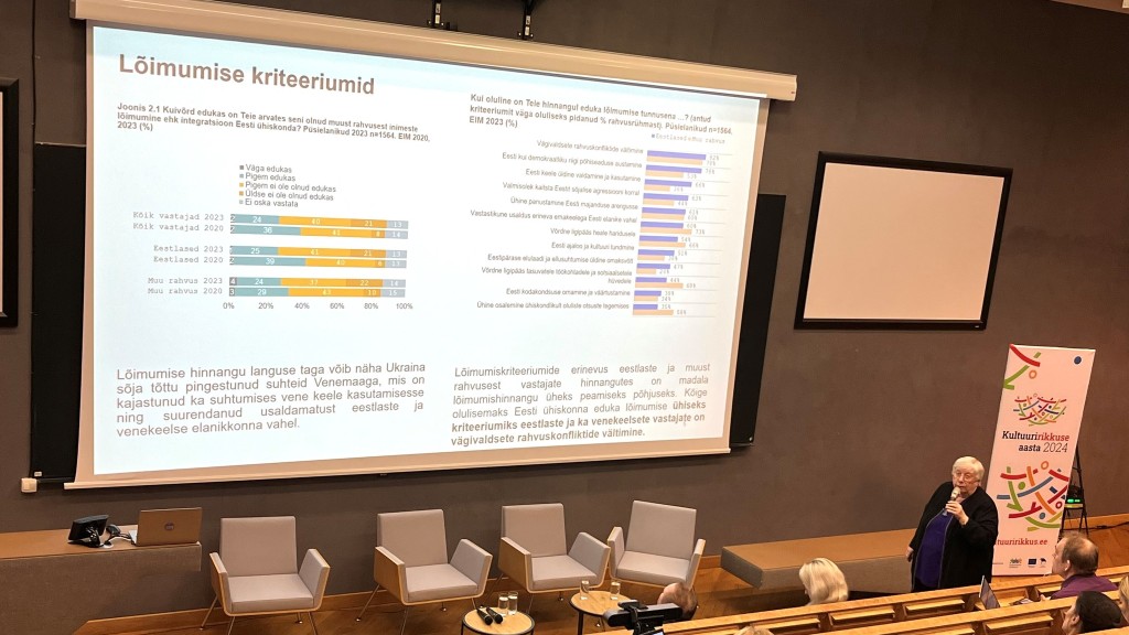 Üheksanda lõimumismonitooringu tutvustus Narvas
